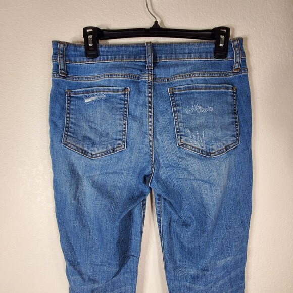 Kut From The Kloth Womans Size 6 Jeans Distressed Skinny Fit Blue Womens Jeans - Picture 8 of 12